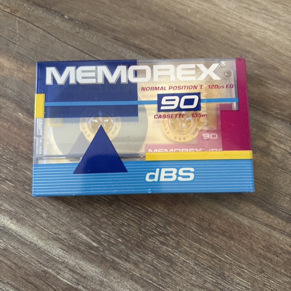 Memorex 90 Cassette New In Packaging